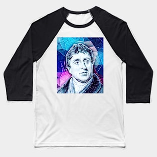 Thomas Telford Snowy Portrait | Thomas Telford Artwork 12 Baseball T-Shirt